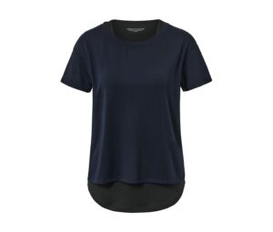 2-in-1-Kurzarm-Sportshirt, dunkelblau - Image 2