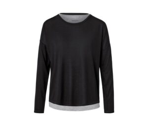 2-in-1-Sportshirt, schwarz - Image 2