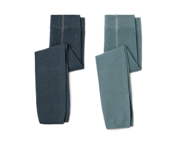 2 Kleinkinder-Strickleggings, uni - Image 3