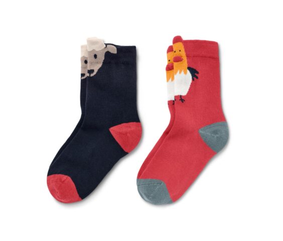 2 Paar Kleinkind-Socken, 3D - Image 3