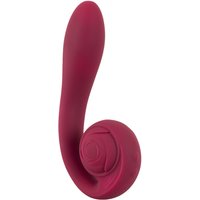 „Bendable Spot-on Vibrator“ mit biegbarer Rose für die Klitoris