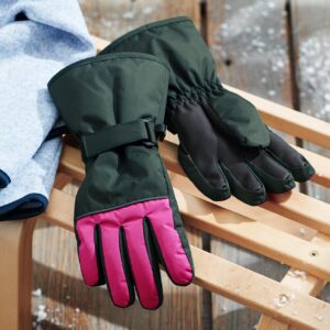 Kinder-Ski-und-Winterhandschuhe, pink