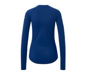 Langarm-Funktionsshirt, blau - Image 3