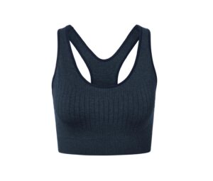 Seamless-Sport-Bustier, dunkelblau - Image 2