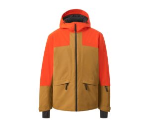 Skijacke, orange/braun - Image 2