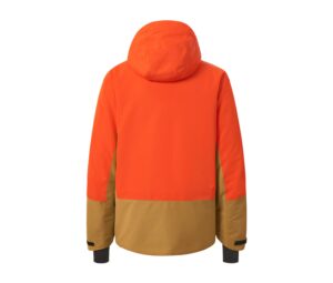 Skijacke, orange/braun - Image 3