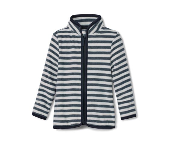 Kinder-Fleecejacke, Ringel - Image 3