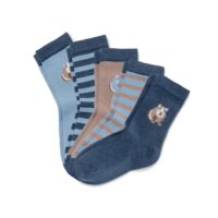 5 Paar Kleinkind-Socken, blau