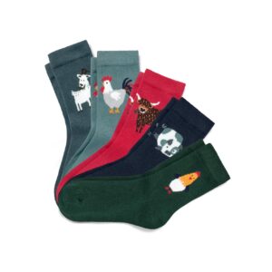 5 Kleinkind-Socken, Tier
