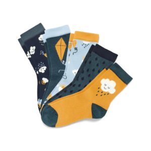 5 Kleinkind-Socken, schiefer