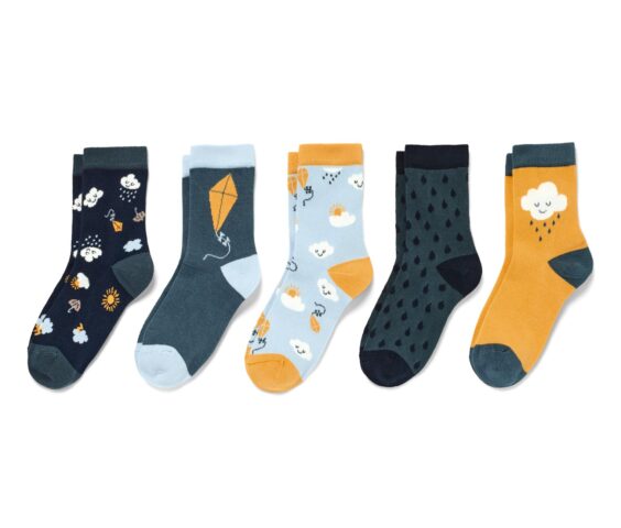 5 Kleinkind-Socken, schiefer - Image 2