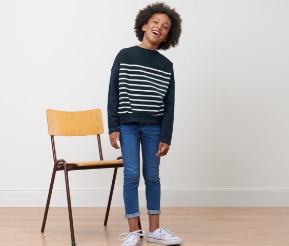 Kinder-Sweatshirt, blau