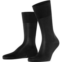 FALKE Tiago Socken schwarz, Einfarbig
