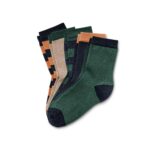 5 Paar Socken, grün