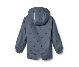 Kleinkinder-Regenjacke, mit Schnecken-Alloverprint - Image 4