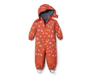 Kleinkind-Softshell-Einteiler, orange - Image 2