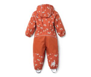 Kleinkind-Softshell-Einteiler, orange - Image 3