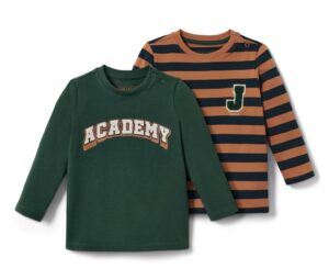 2 Langarmshirts, »J« und »Academy« - Image 2