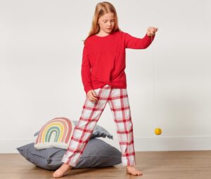 Kinder-Flanellpyjama