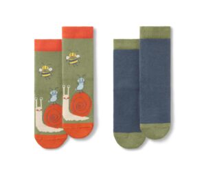 2 Paar Kinder-Antirutsch-Socken - Image 2