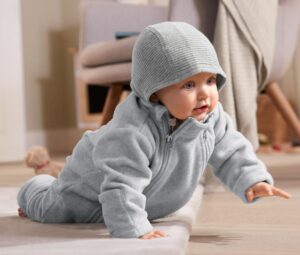 Baby-Fleece-Einteiler