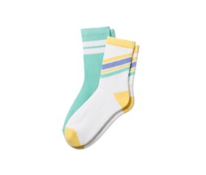 2 Paar Tennissocken mit Bio-Baumwolle