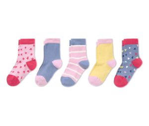 5 Paar Socken aus Bio-Baumwolle, mehrfarbig - Image 2