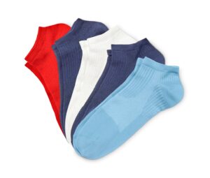 5 Paar Sportsocken, mehrfarbig