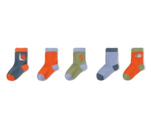 5 Paar Kinder-Socken, Tiere - Image 2