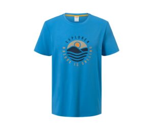 T-Shirt mit Print, blau - Image 2