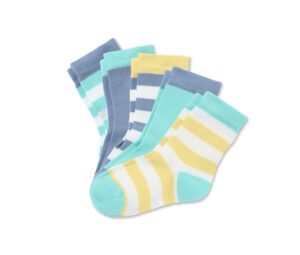 5 Paar Socken aus Bio-Baumwolle, mehrfabig