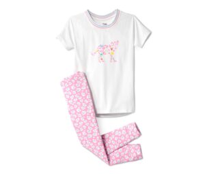 Kurzarm-Pyjama mit Leggings - Image 2