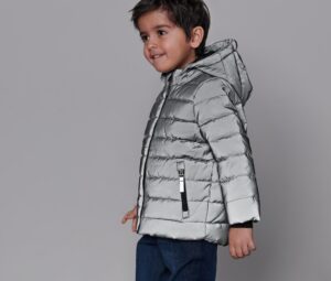 Reflektierende Kinder-Steppjacke