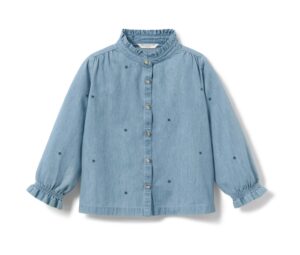 Kinder-Chambray-Bluse - Image 2