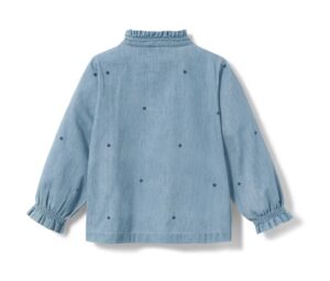 Kinder-Chambray-Bluse - Image 3