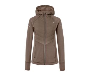 Thermojacke mit Kapuze, braun - Image 3