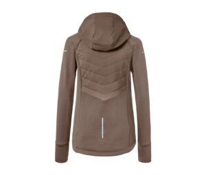 Thermojacke mit Kapuze, braun - Image 4