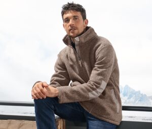 Thermo-Strickfleece-Jacke