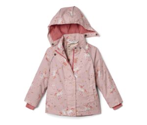 Kinder-Thermo-Regenjacke, rosa - Image 2