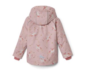 Kinder-Thermo-Regenjacke, rosa - Image 4