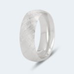 Bandring mit Diamantschnitten