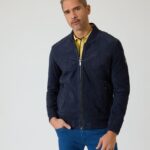 Blouson aus Veloursleder