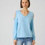 Bluse mit Cut-outs