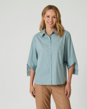 Bluse mit Deko-Manschette