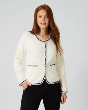 Cardigan mit Verzierung