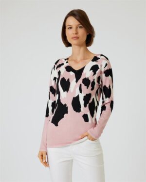 Classic Pullover "Animal-Print"