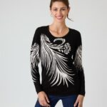 Classic Pullover mit Print