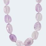 Collier aus Amethyst & Hämatit