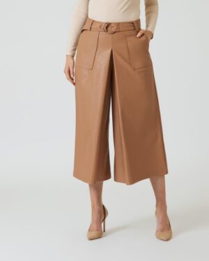 Culotte mit Gürtel