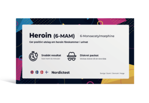 Drogentest für den privaten Gebrauch - Einfach anzuwenden und CE-zertifiziert (Heroin)